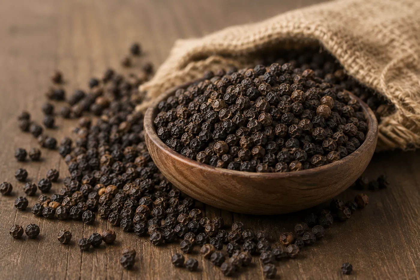 Premium Indonesian Lampung black pepper corns ready for export